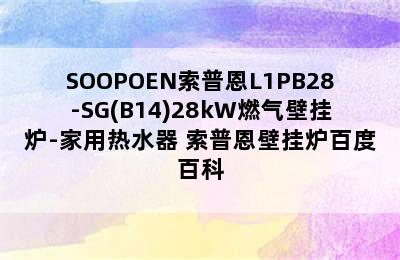 SOOPOEN索普恩L1PB28-SG(B14)28kW燃气壁挂炉-家用热水器 索普恩壁挂炉百度百科